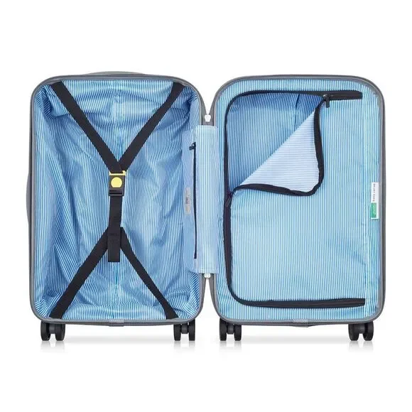 United Colors of Benetton x DELSEY PARIS Carry On  Pink - Picture 3 of 5